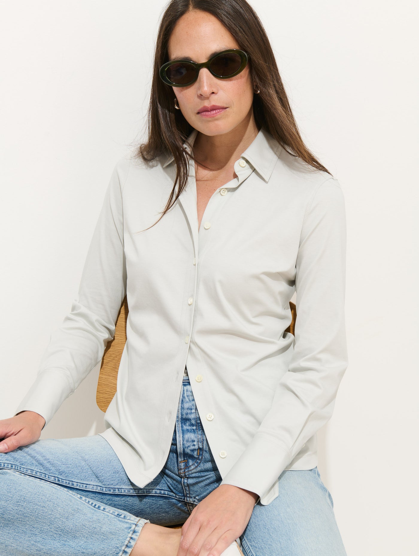 Jamie Shirt In Cotton Jersey