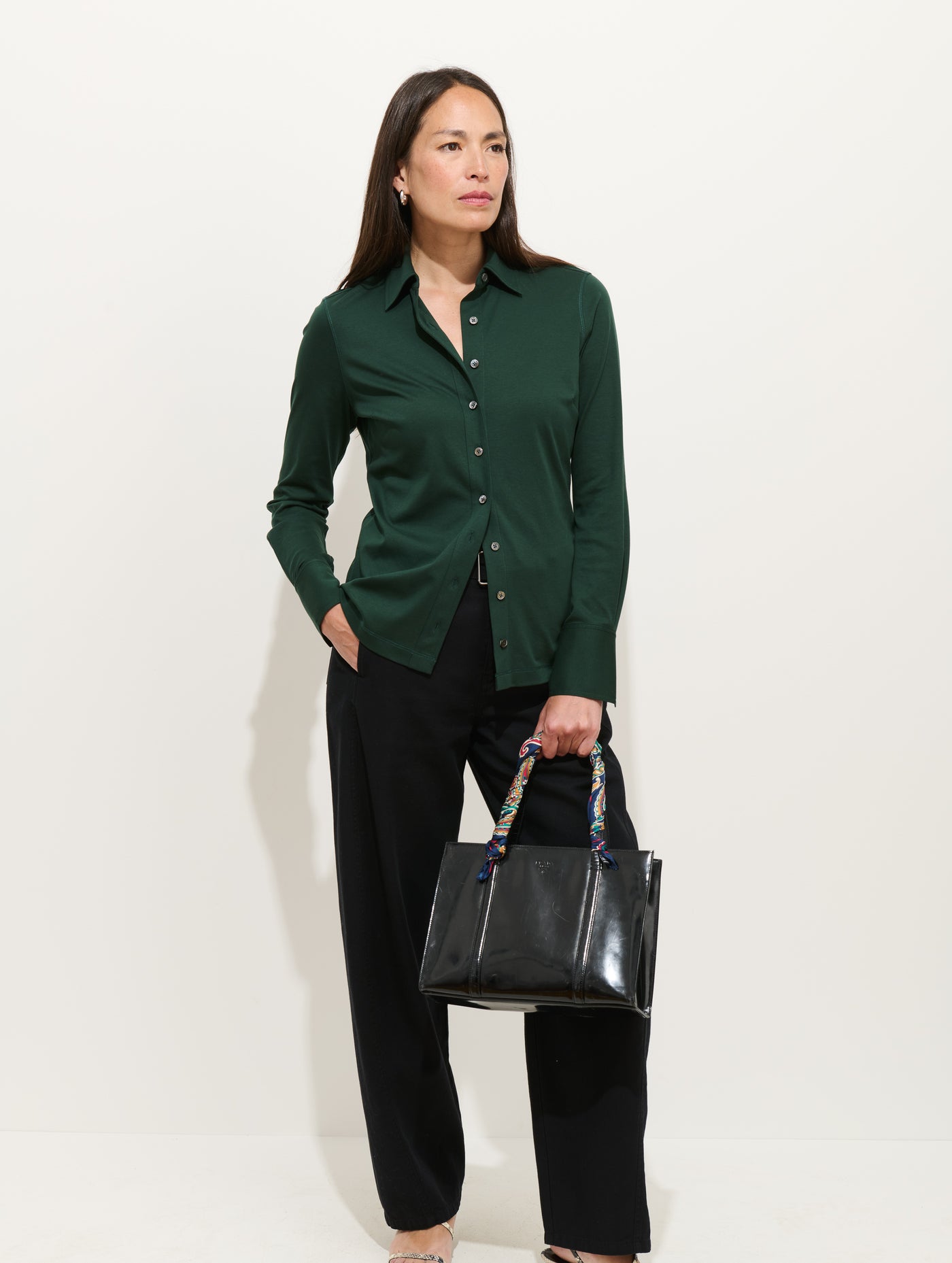 Jamie Shirt In Cotton Jersey