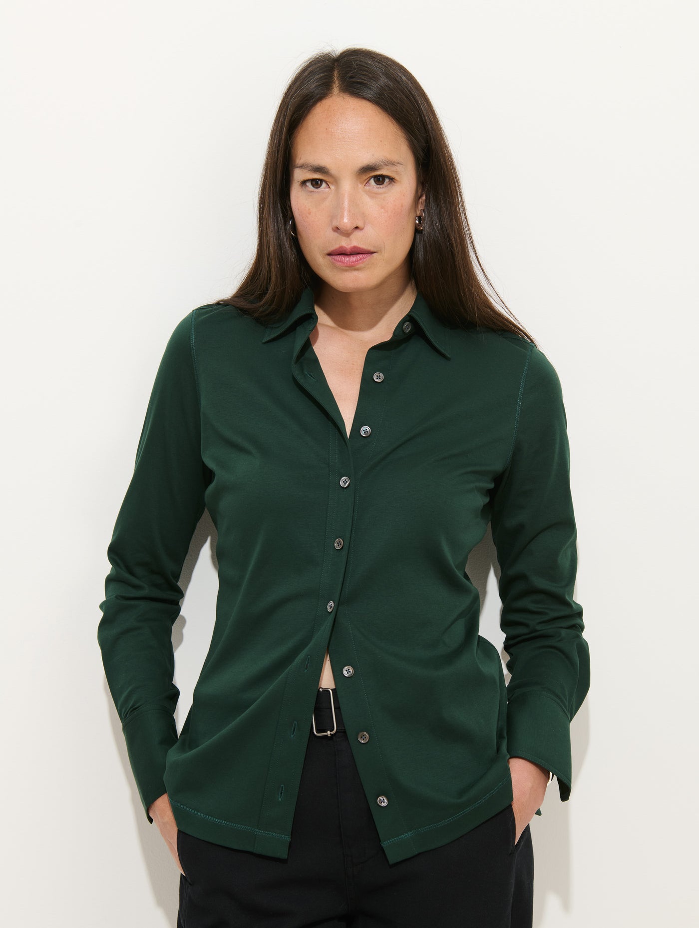Jamie Shirt In Cotton Jersey
