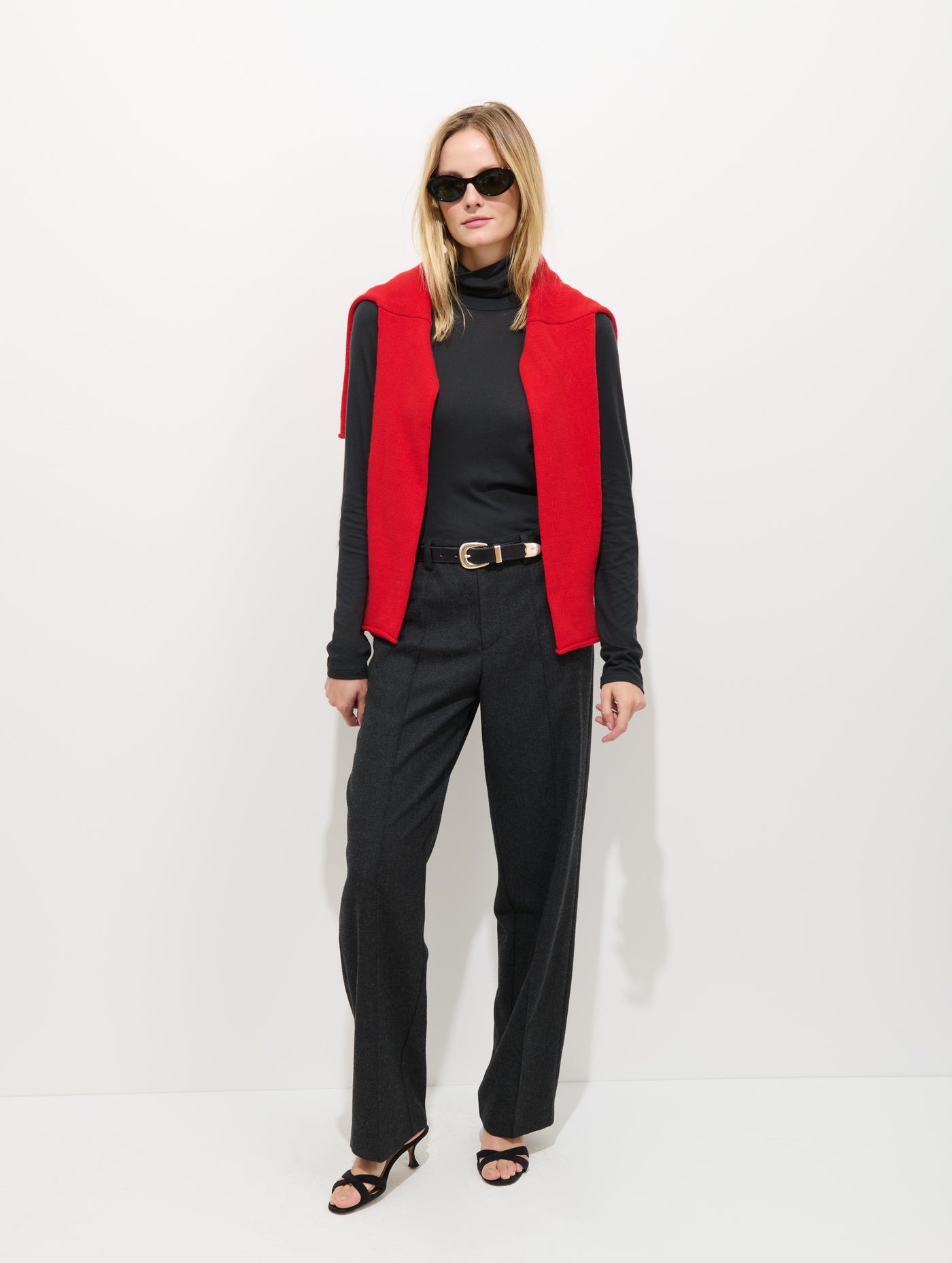 Tissue Turtleneck In Cotton