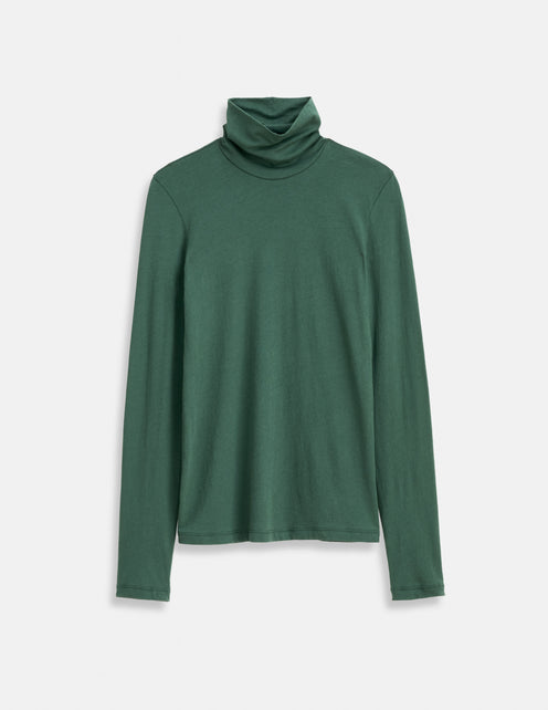 Tissue Turtleneck In Cotton