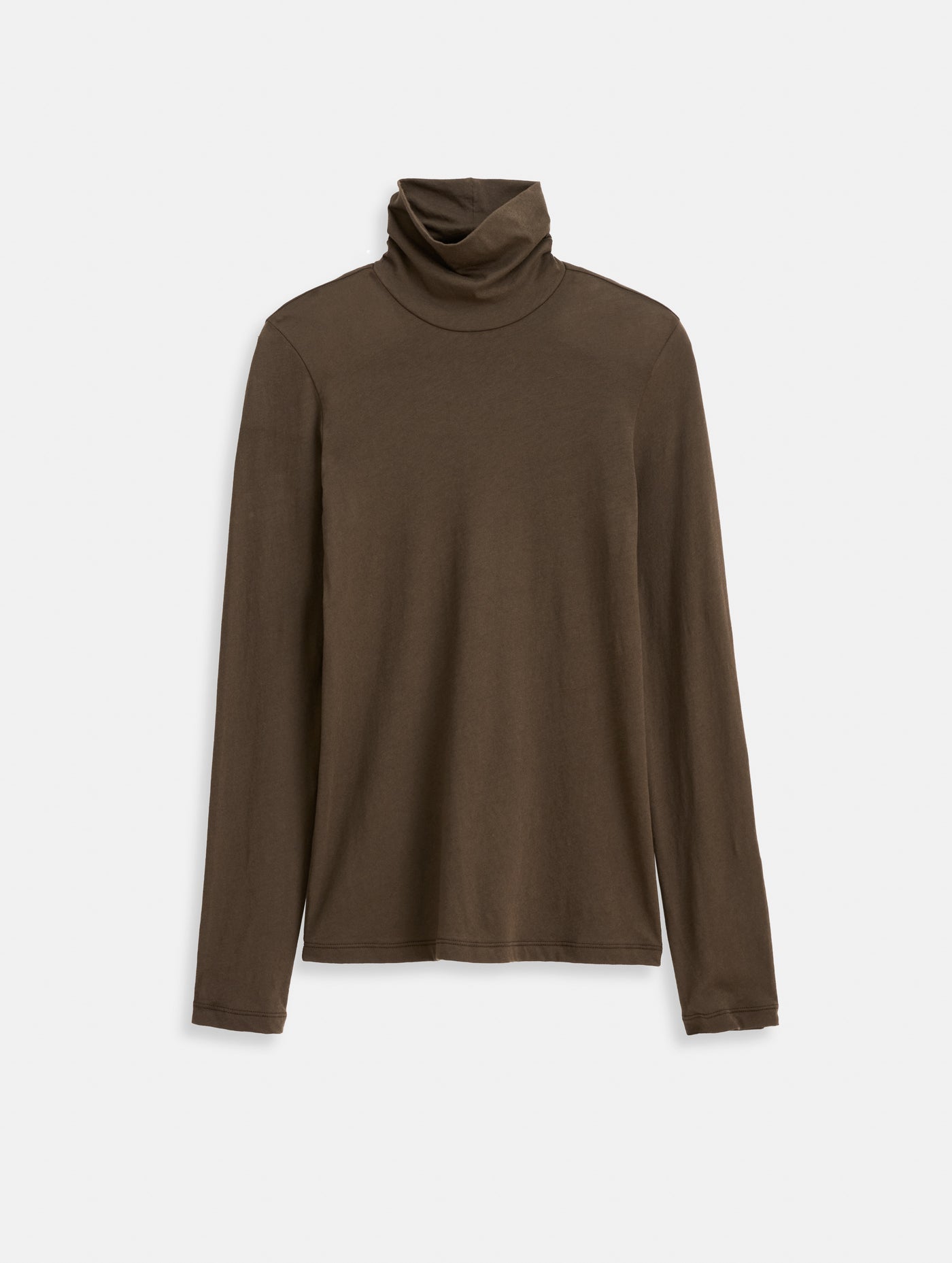Tissue Turtleneck In Cotton