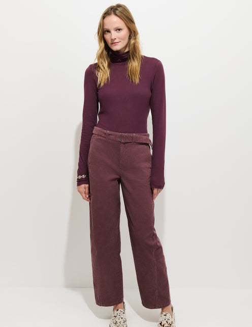 9th Street Pant In Fine Wale Cord