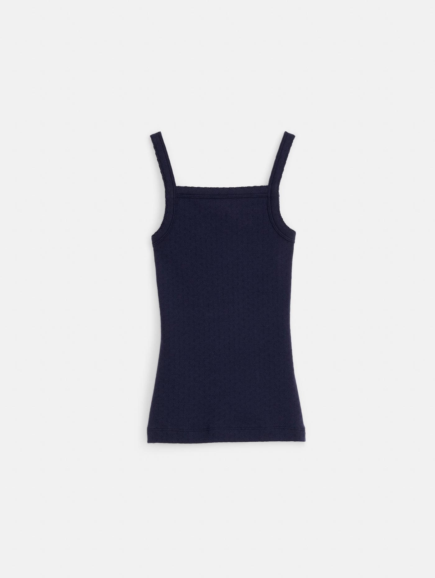 Lara Tank In Cotton Pointelle