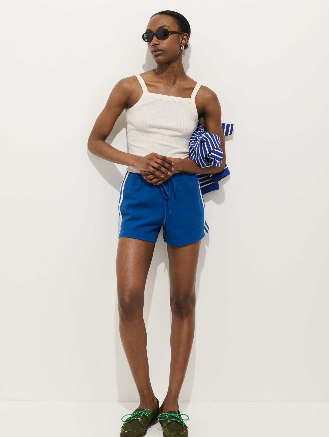 Coco Track Short In Cotton