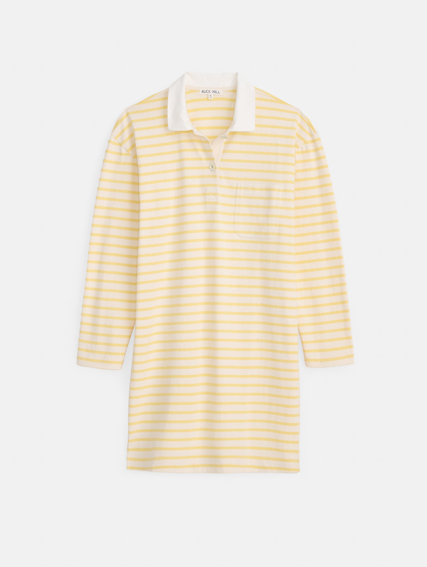 Lizzy Rugby Stripe Dress In Cotton Jersey