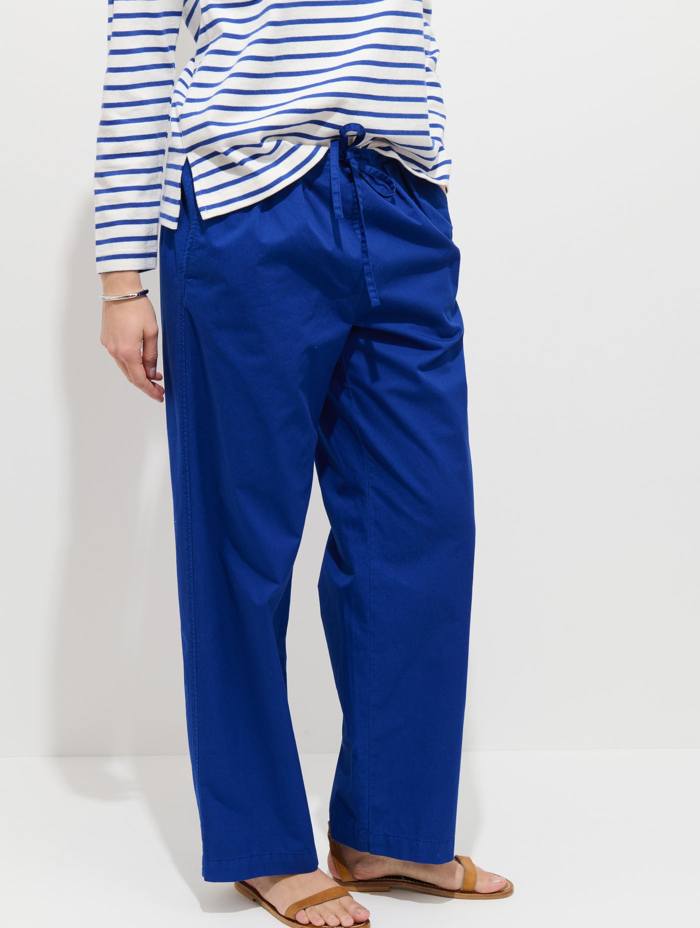 Hudson Pull On Pant In Cotton Twill