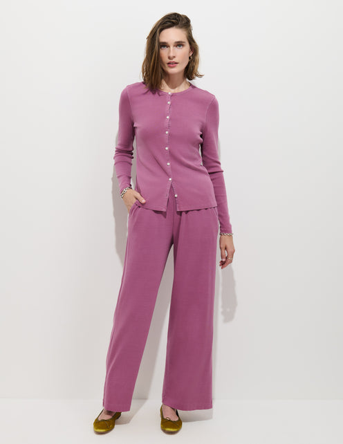 Scout Pull On Pant in Cotton Rib