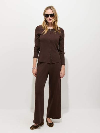 Scout Pull On Pant in Cotton Rib
