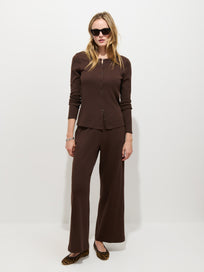 Scout Pull On Pant in Cotton Rib