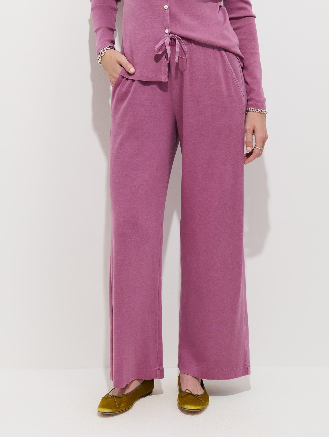 Scout Pull On Pant in Cotton Rib