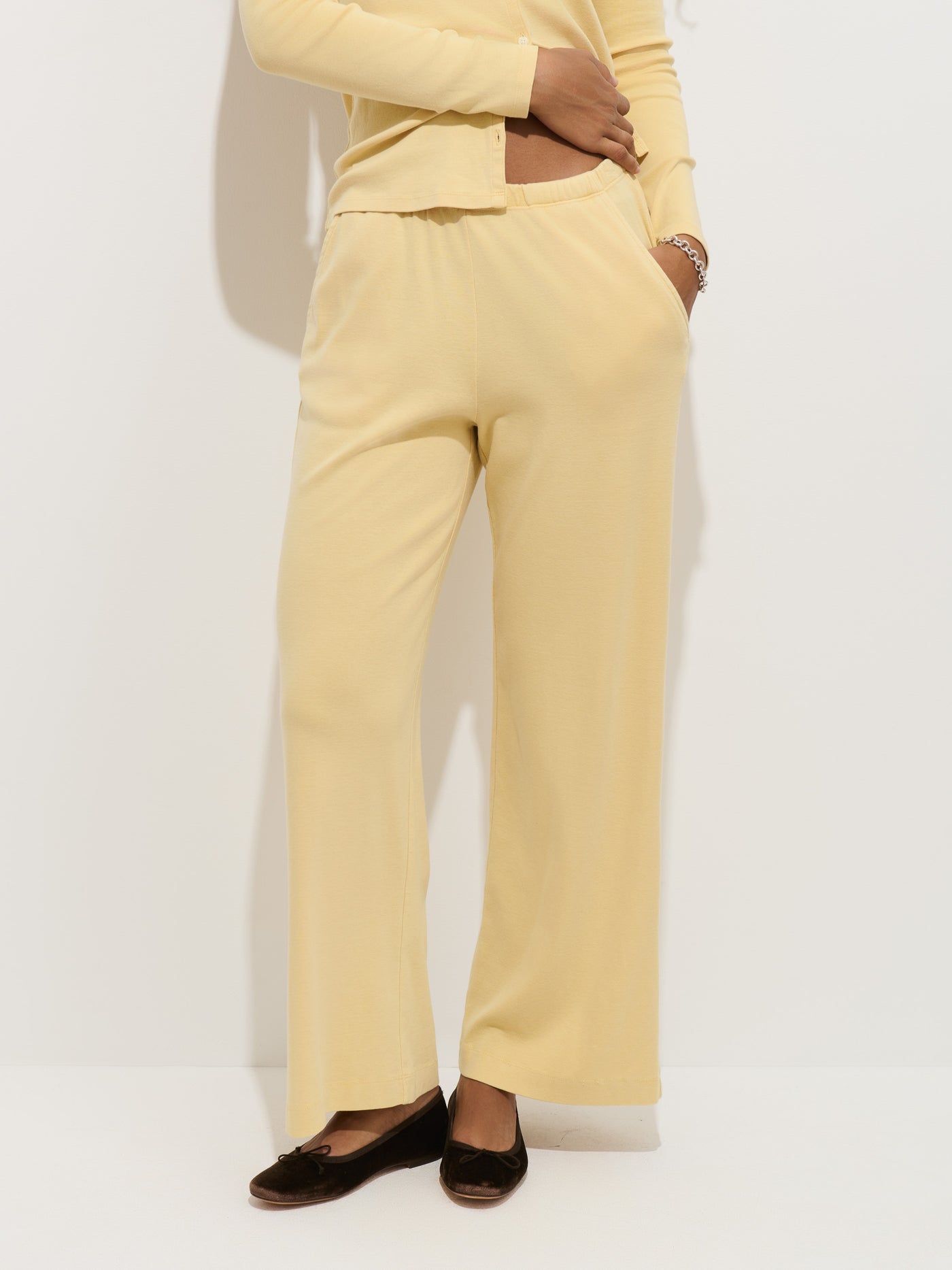 Scout Pull On Pant in Cotton Rib