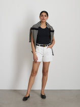 Stella Denim Short In Sea Salt