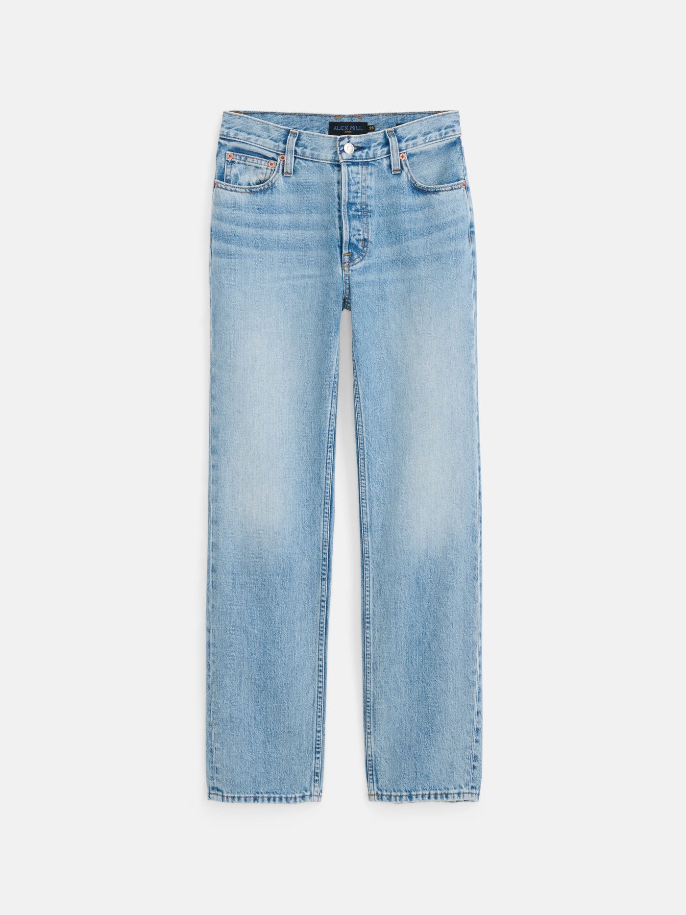 Jane Mid Rise Straight Jean