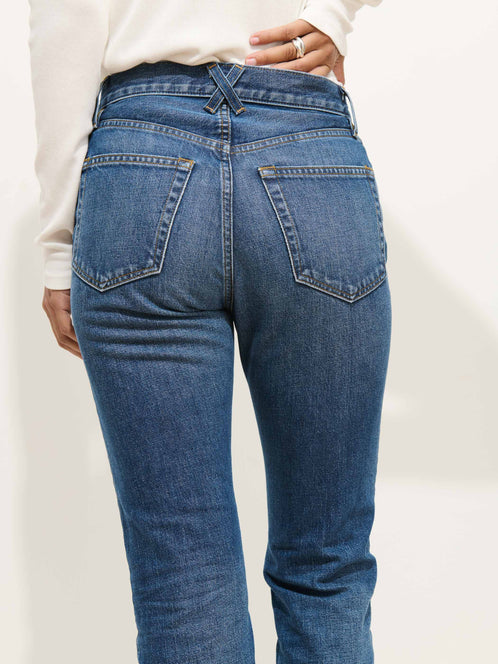 Jane Mid Rise Straight Jean