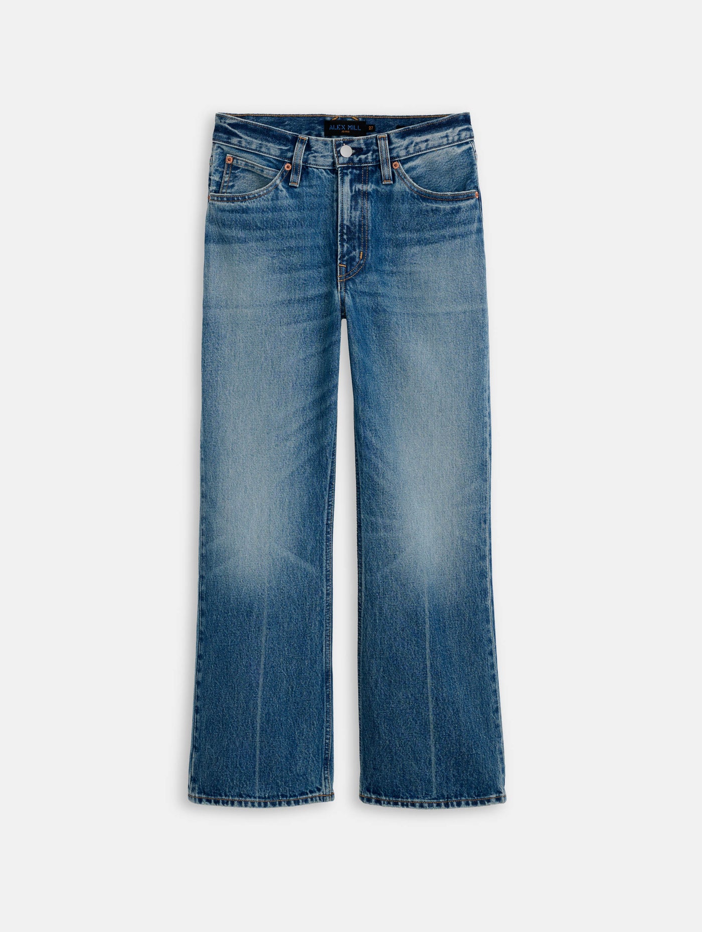 Bessette Mid-Rise Boot Cut Cropped Jean