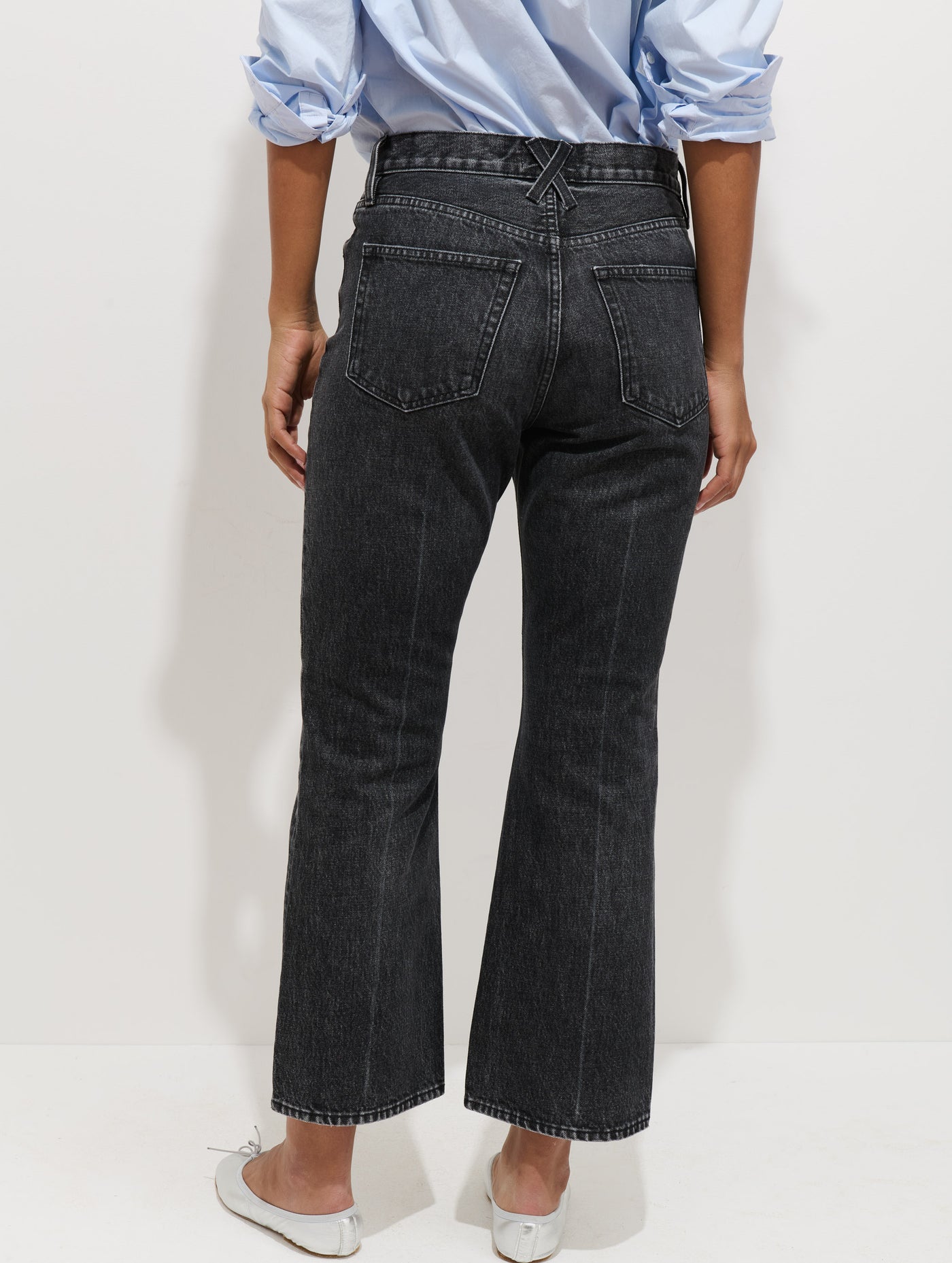 Bessette Mid Rise Boot Cut Jean