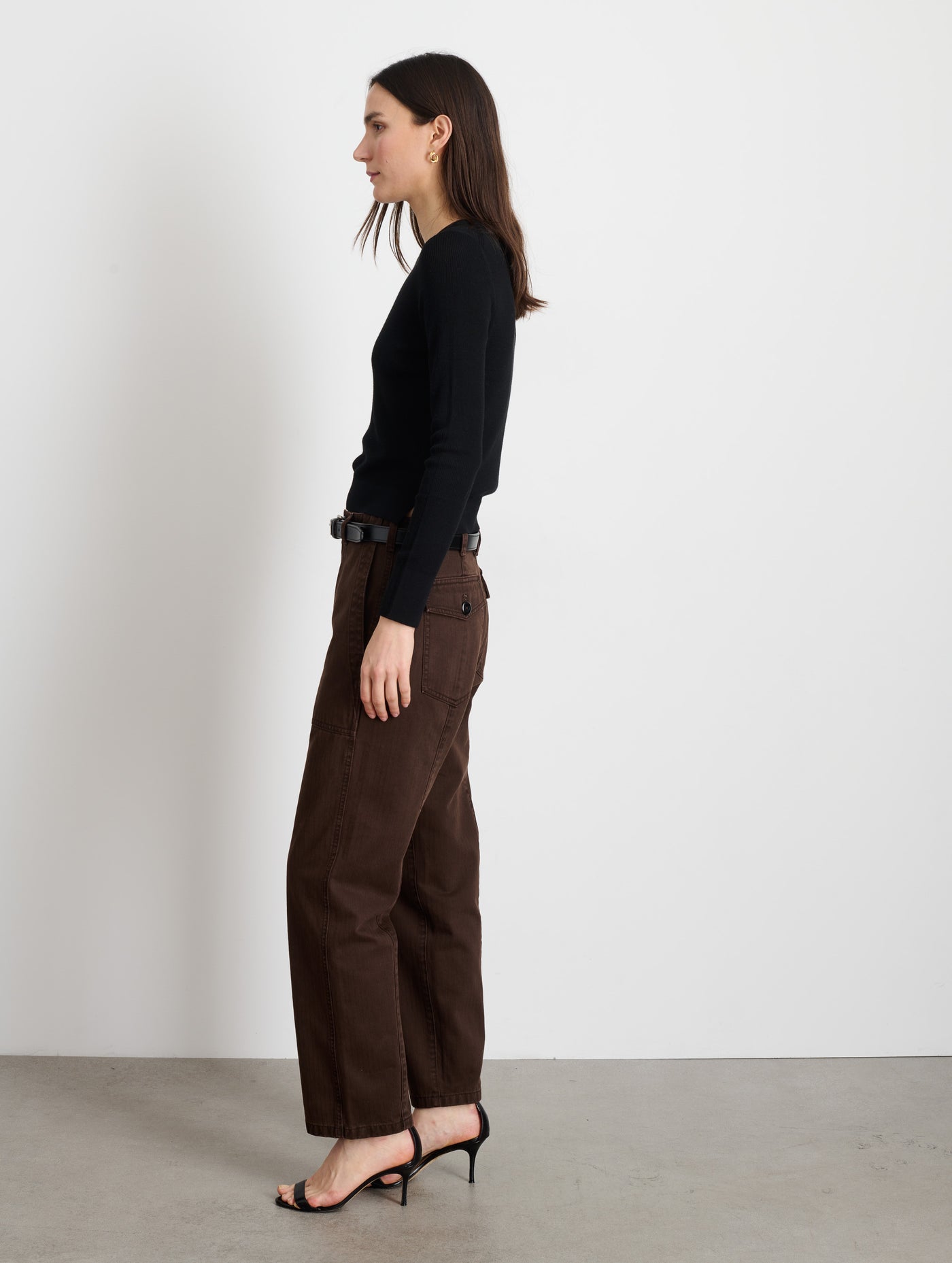 Neil Pant In Herringbone