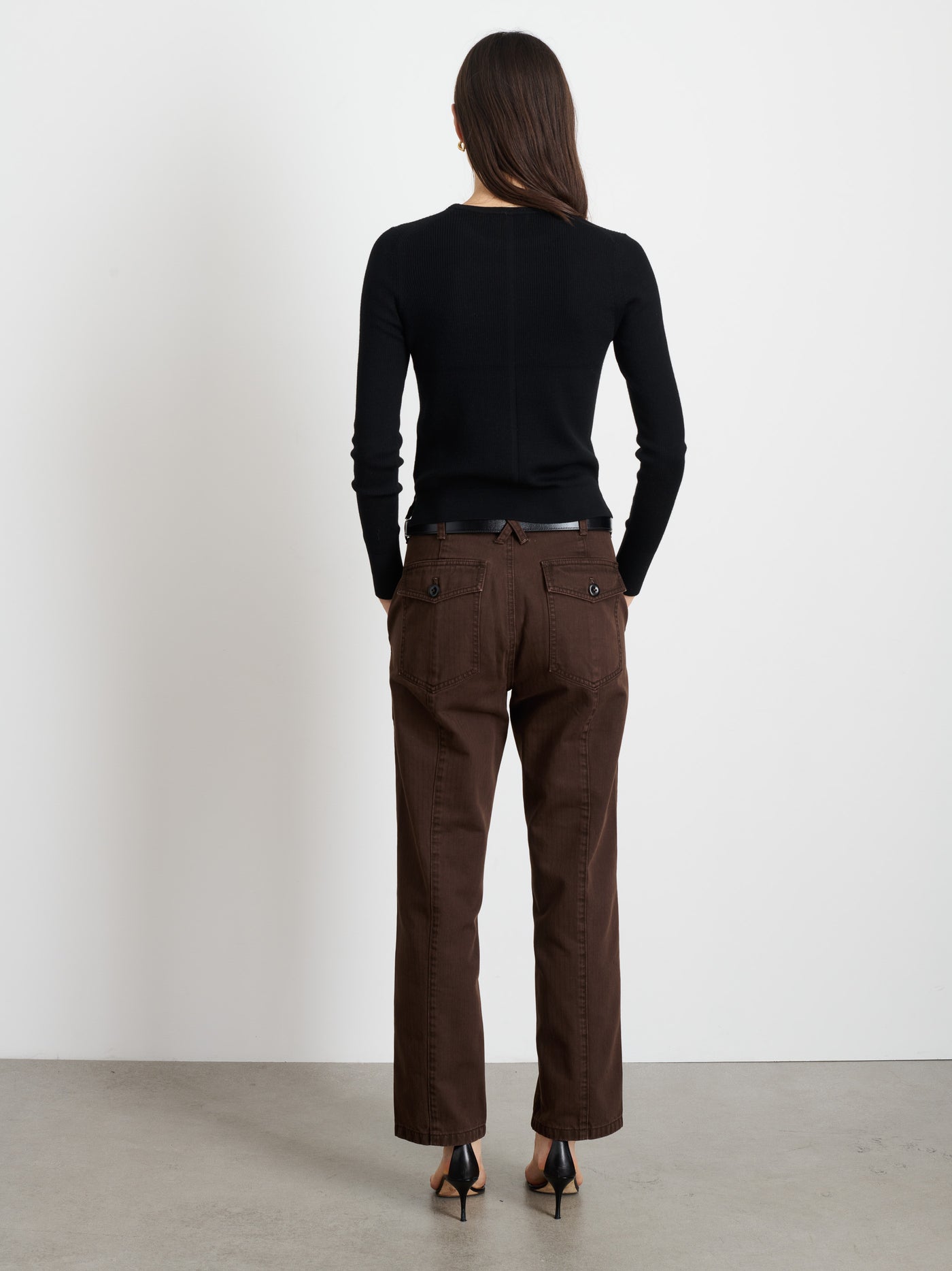 Neil Pant In Herringbone