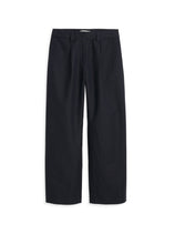 Soho Pant In Cotton Linen In Black