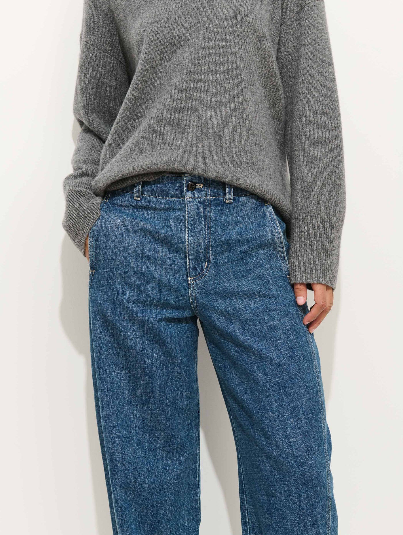 9th Street Pant In Denim