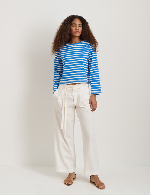 Ina Pleated Pant In Summer Twill