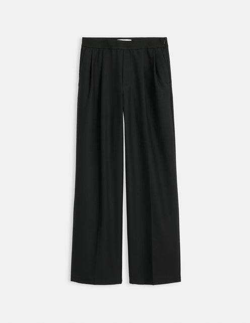 Primrose Pleated Trouser In Wool