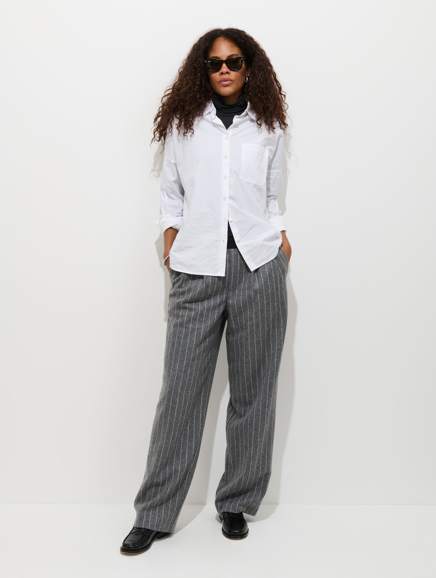 Primrose Pleated Trouser In Wool