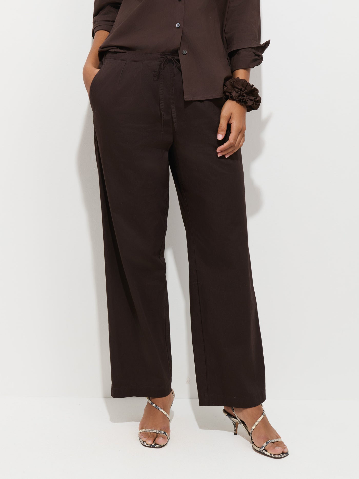 Hudson Pant In Cotton Twill