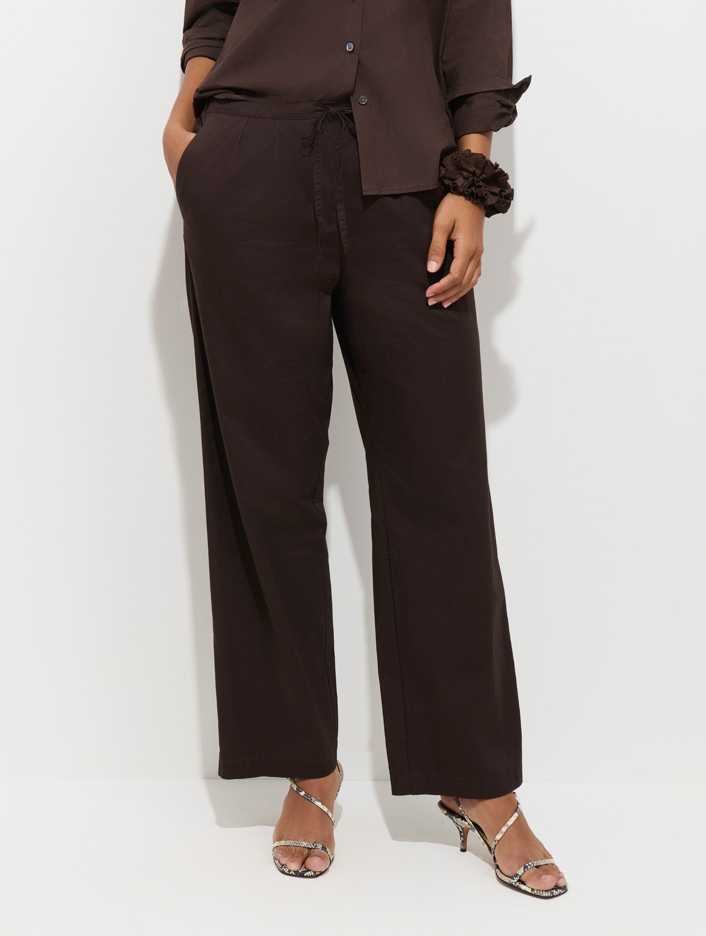 Hudson Pant In Cotton Twill