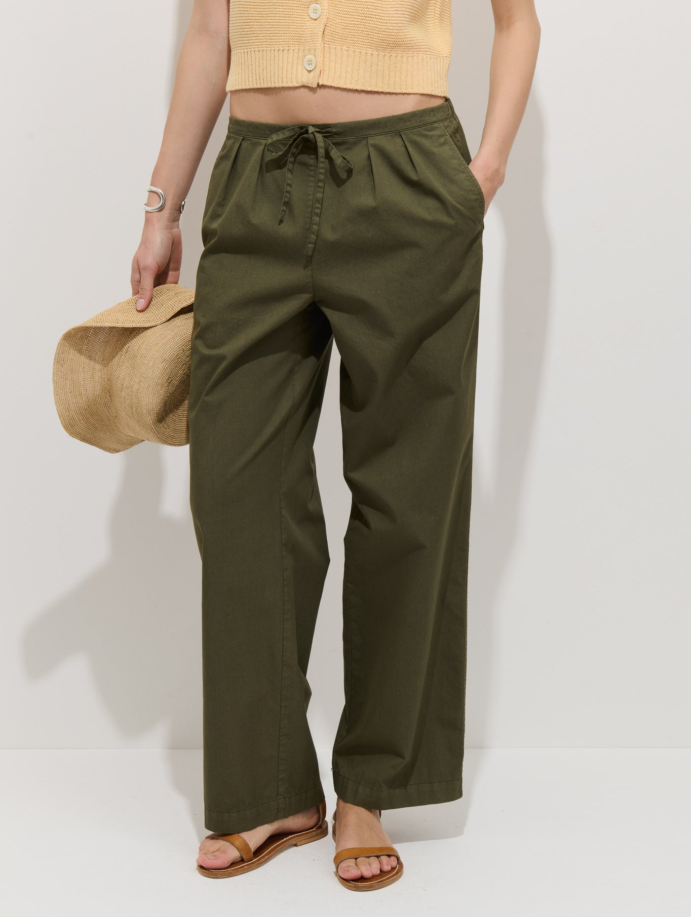 Hudson Pant In Cotton Twill