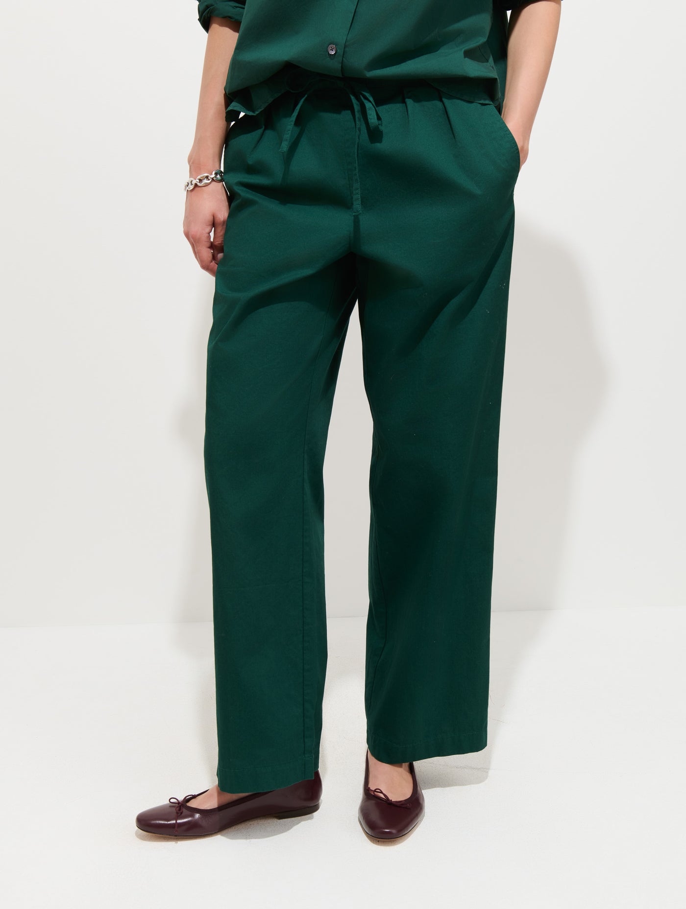Hudson Pant In Cotton Twill