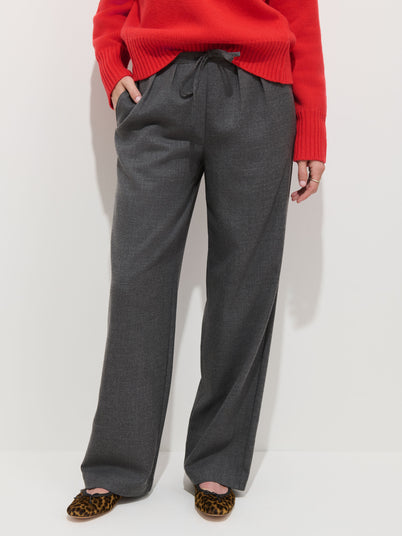 Hudson Pant in Wool Flannel