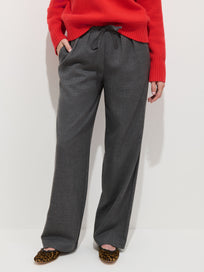 Hudson Pant in Wool Flannel