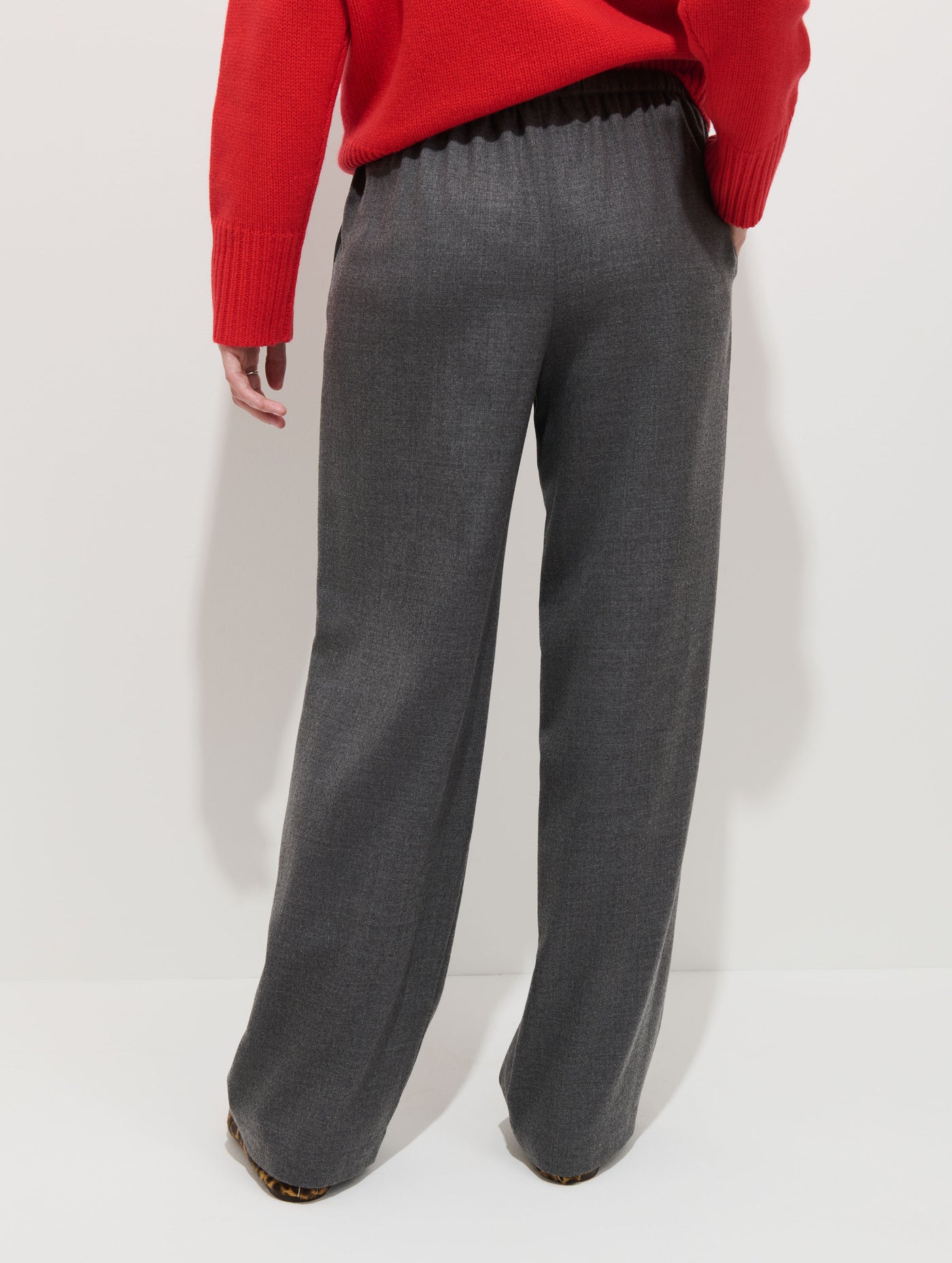 Hudson Pant in Wool Flannel