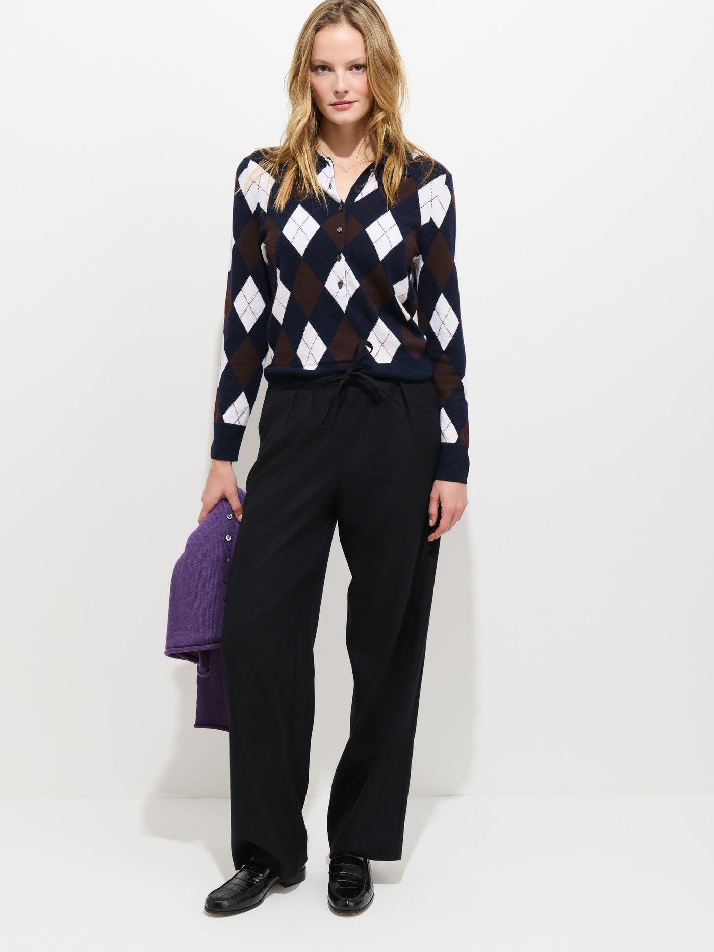 Hudson Pant in Wool Flannel