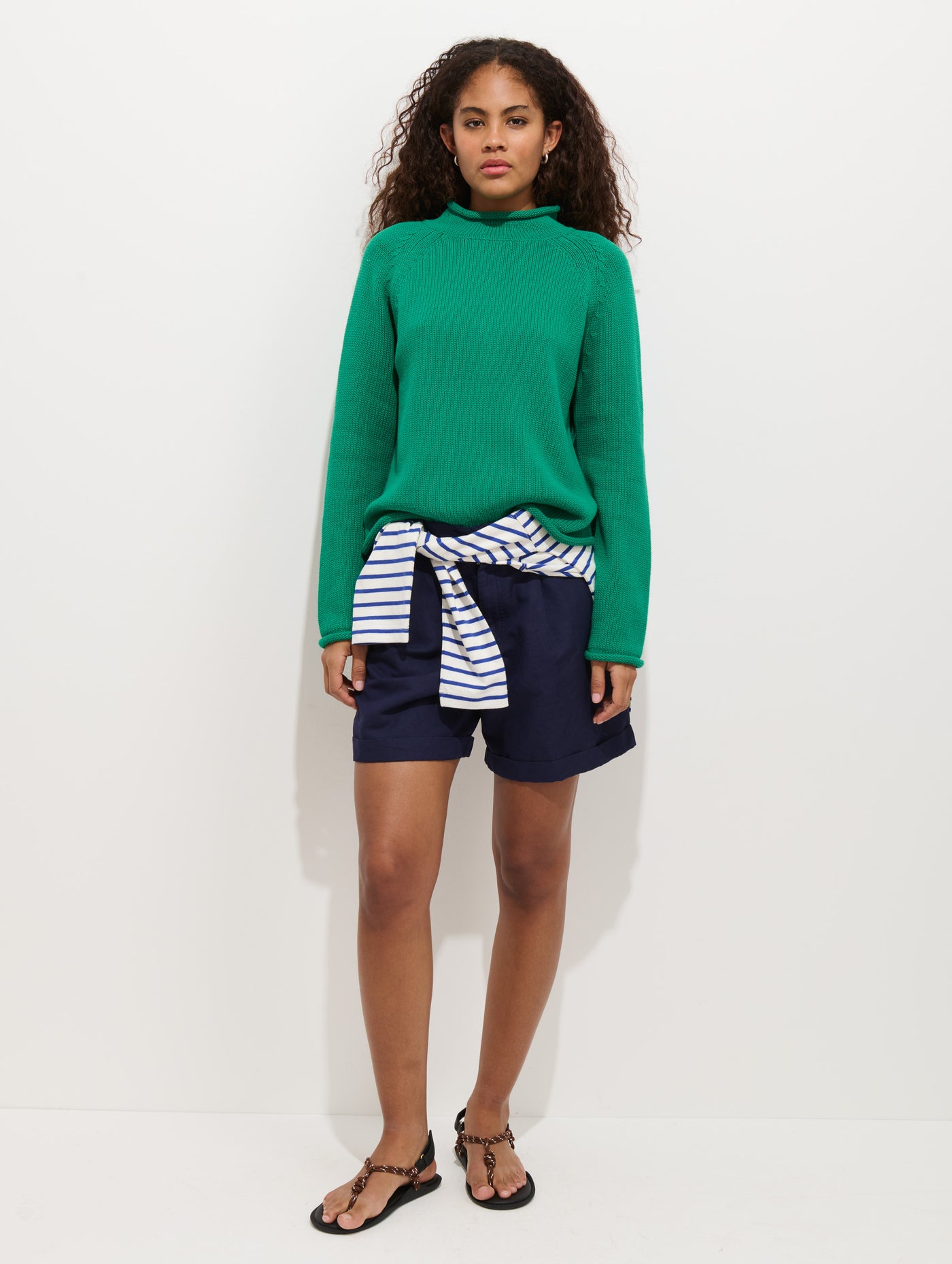 Lucie Short In Linen Cotton