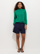 Lucie Short In Linen Cotton