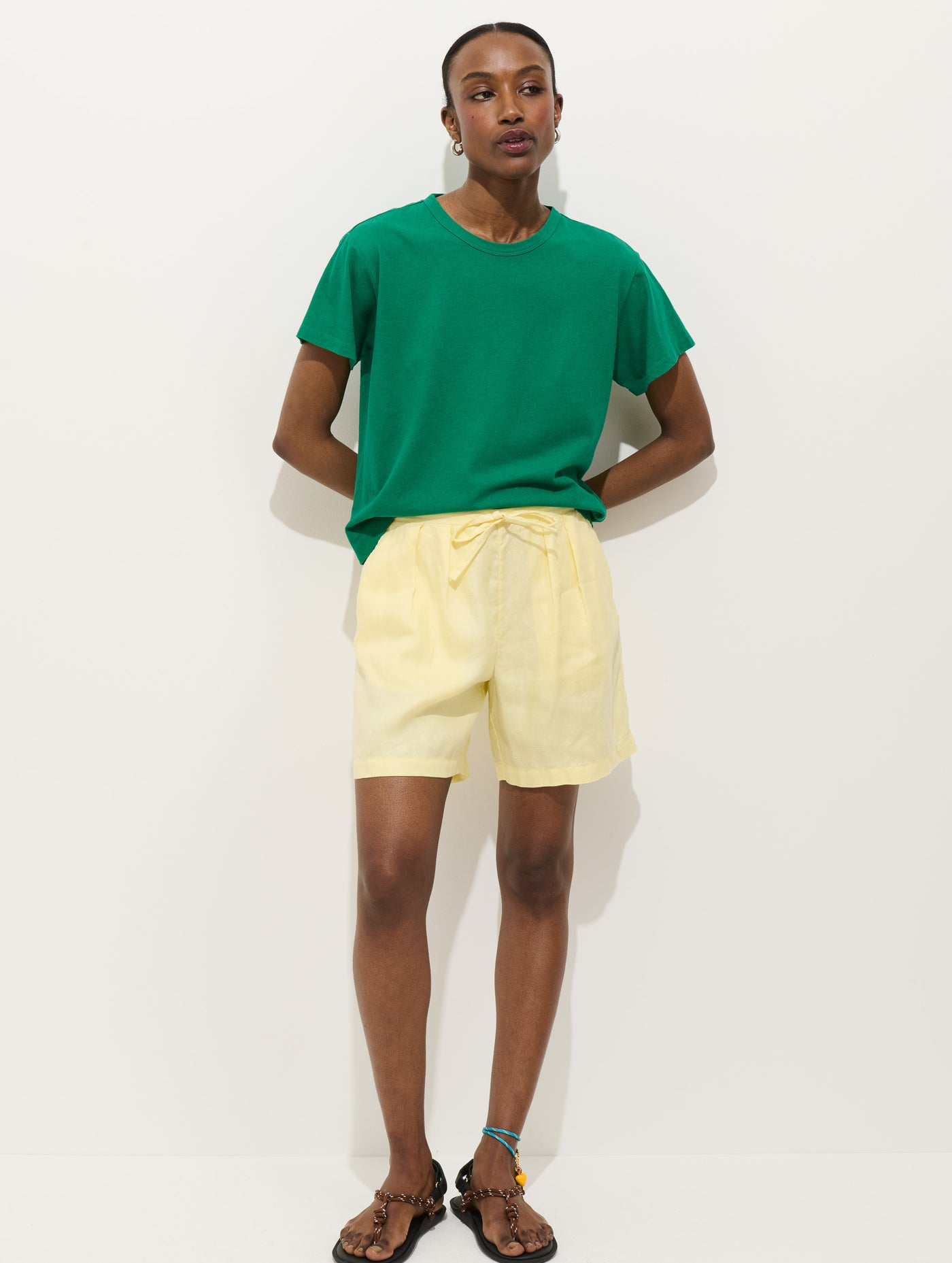 Hudson Short In Linen