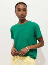Garcon Tee In Linen Cotton