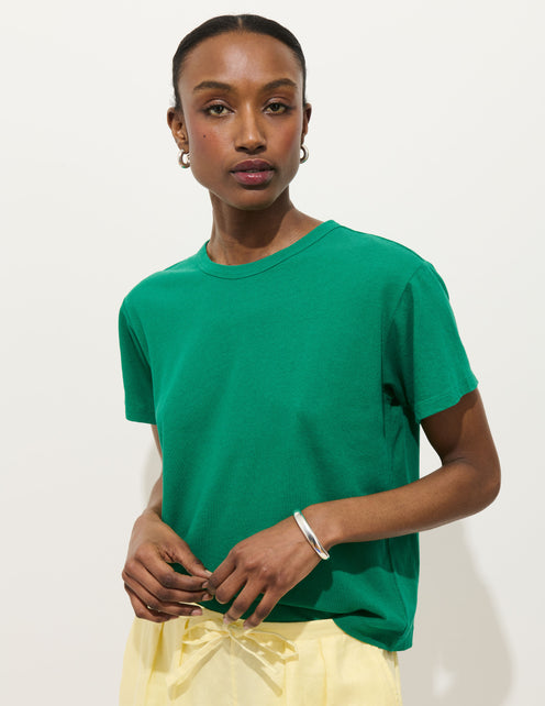 Garcon Tee In Linen Cotton