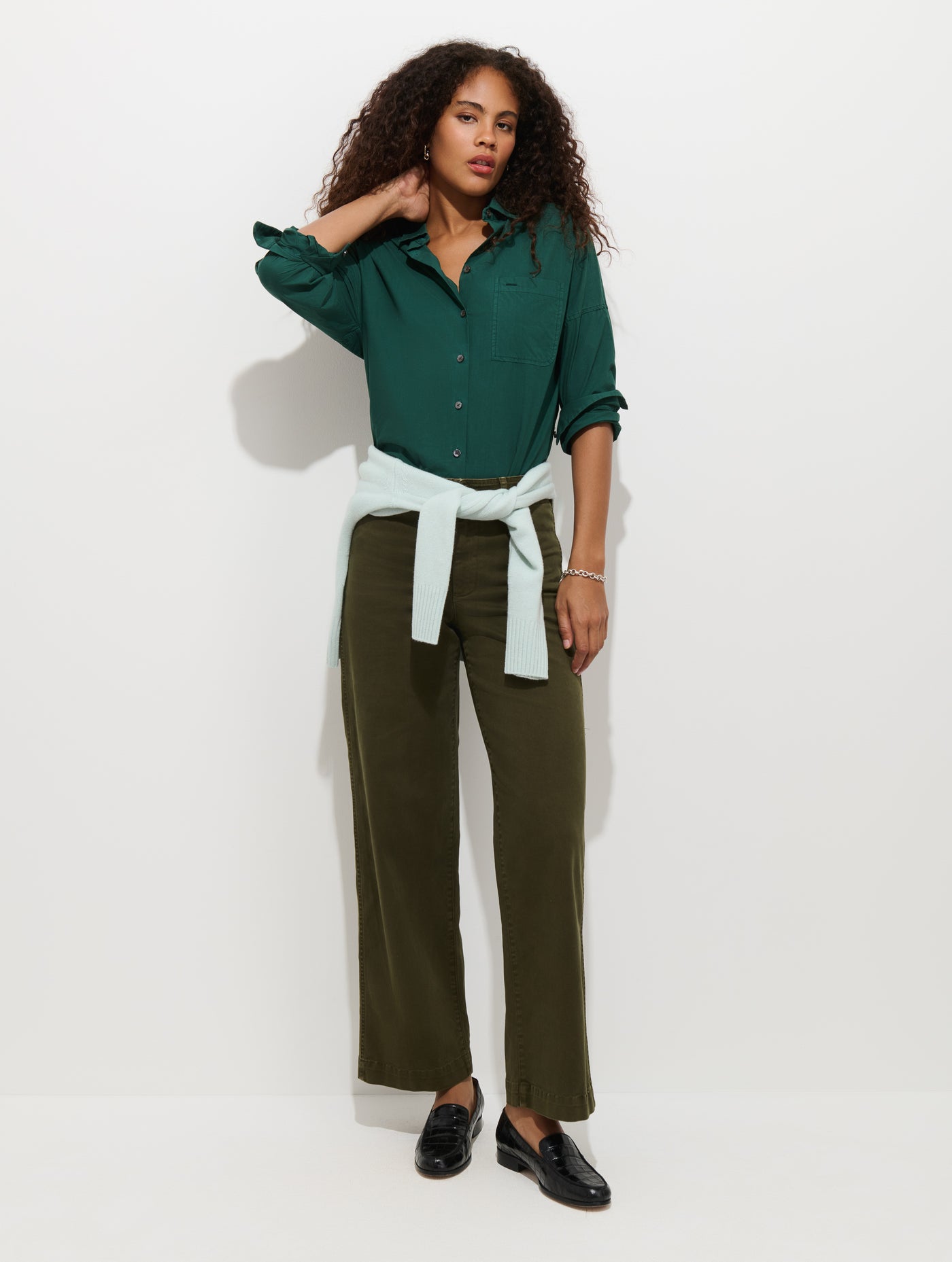 Sutton Pant in Vintage Twill