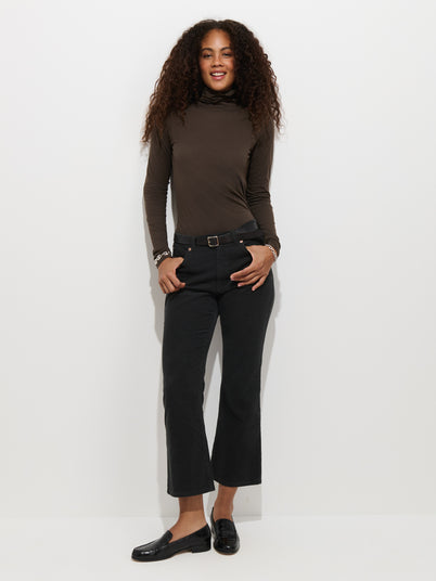 Bessette Mid-rise Jean in Corduroy