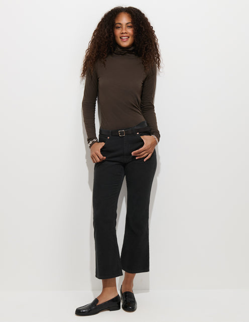 Bessette Mid-rise Jean in Corduroy