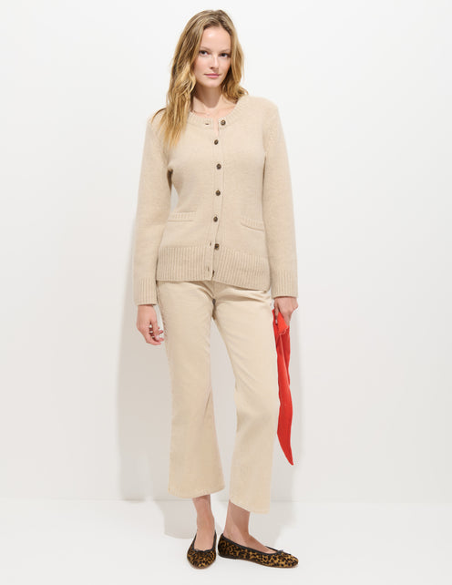 Bessette Mid-rise Jean in Corduroy
