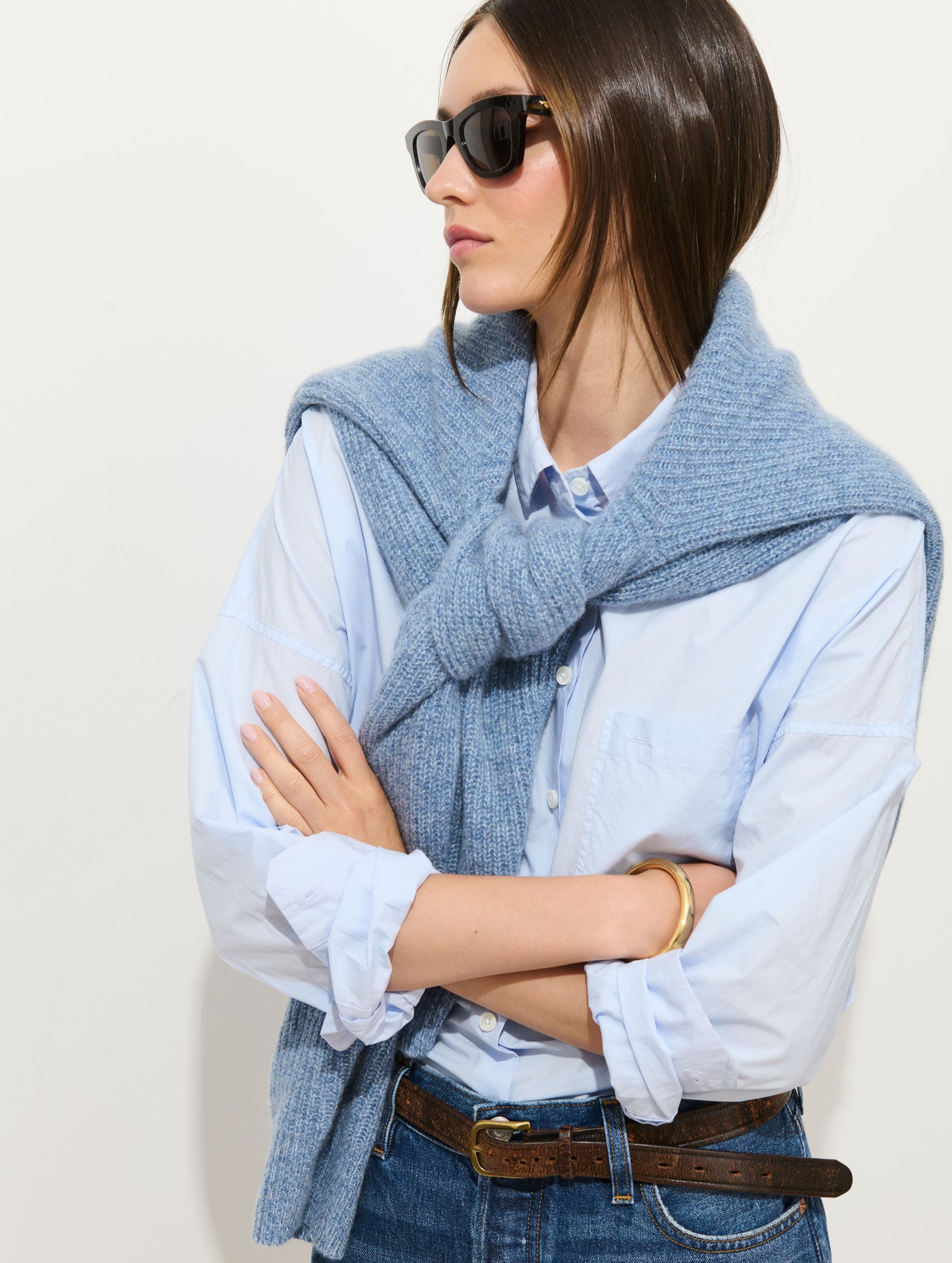 Jo Shirt In Cotton Poplin