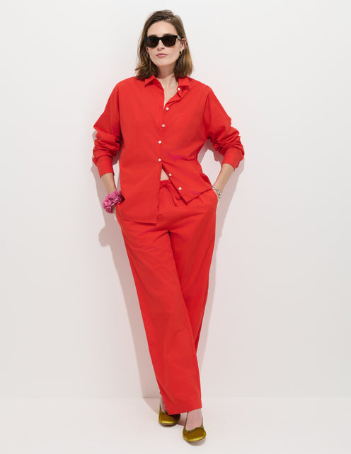 Hudson Pant In Cotton Twill