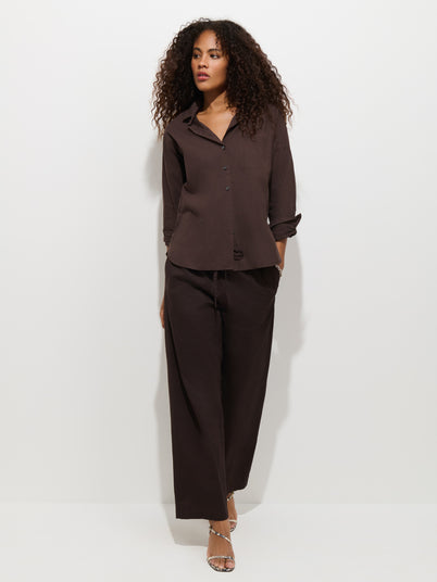Hudson Pant In Cotton Twill
