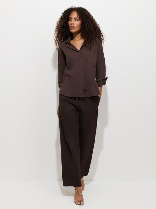 Hudson Pant In Cotton Twill
