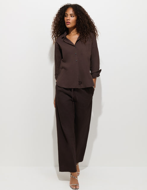 Hudson Pant In Cotton Twill